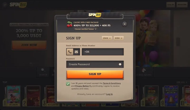 Learn about spin boss casino